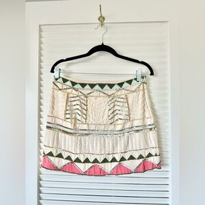 Sanctuary Beaded Sequin Mini Skirt Small